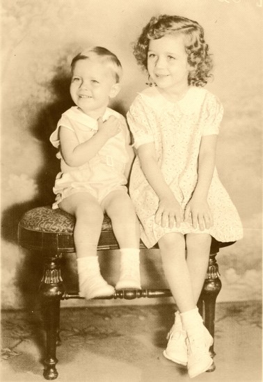 Doris Mae Ensminger and Arthur Merriman Ensminger, Jr., circa 1937