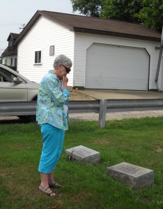 William G. Ensminger grave in Parker Cemetery, Parker, Pa.
